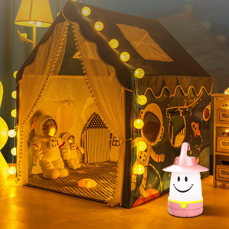 Creative Smiley Lantern Outdoor Camping LED Decorative Table Lamp Lumendat