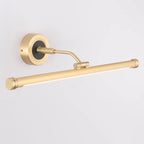 Modern Luxury Long Strip Full Copper Arcylic LED Vanity Light Wall Sconce Lamp Lumendat