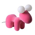 Lumendat Cartoon Creative Pony Plush Resin 2-Light Table Lamp Lumendat