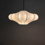 Nordic Simple Wrought Silk Lantern 1-light Pendant Light BulbSquare