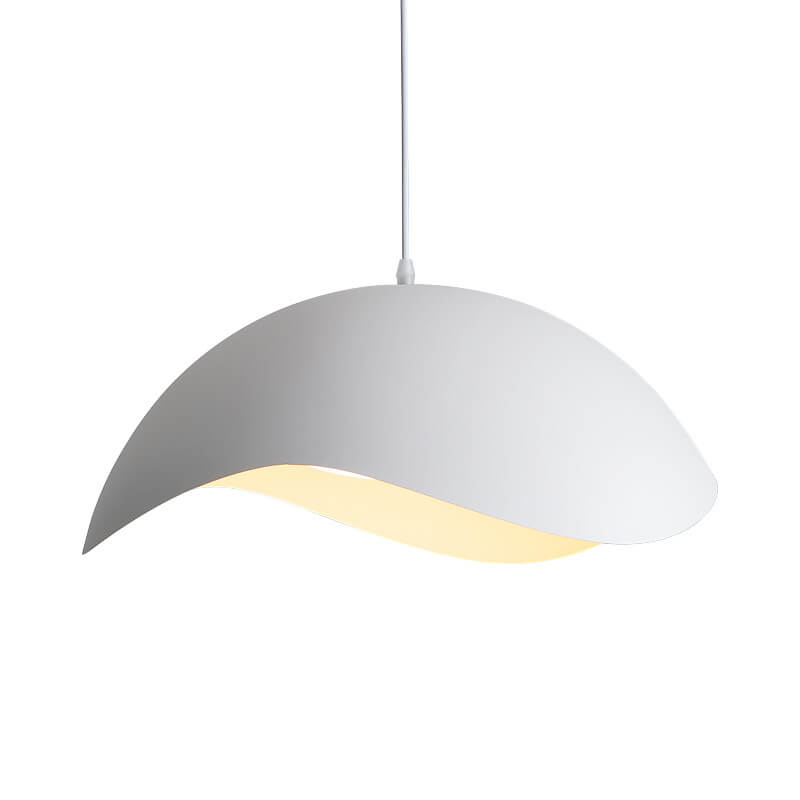 Nordic Minimalist Dome Wave Design LED Pendant Light BulbSquare