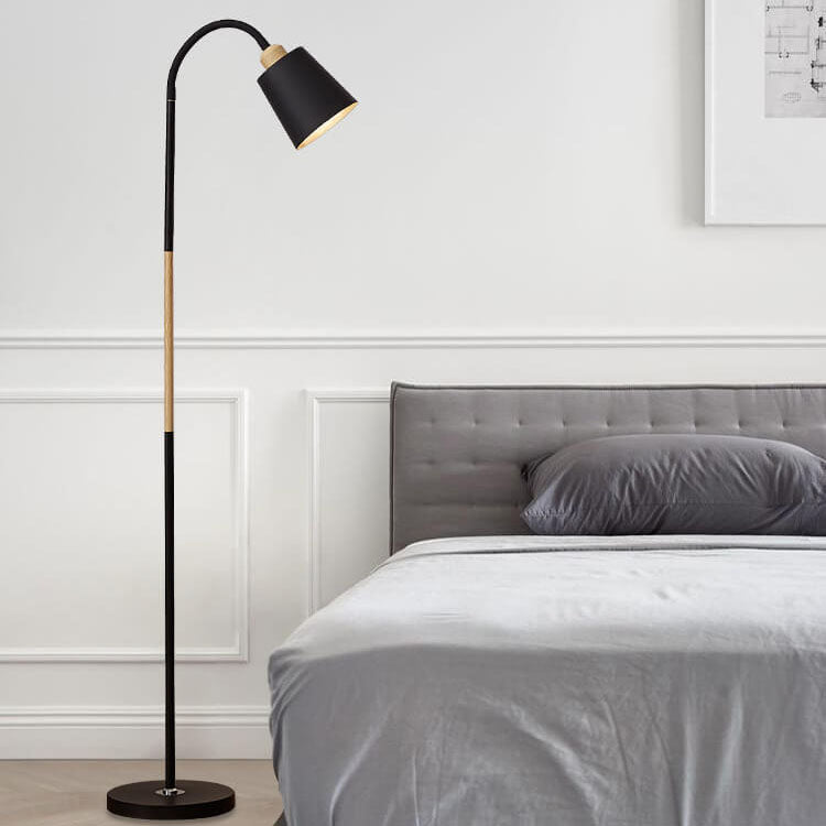 Modern Minimalist Iron 1-Light Standing Floor Lamp Lumendat