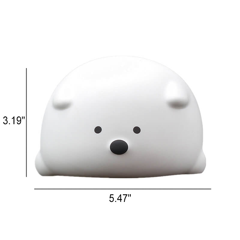 Lumendat Creative Cartoon Bear Silicone LED Kids Night Light Table Lamp Lumendat