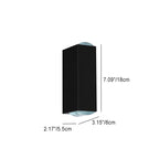 Modern Minimalist Outdoor Waterproof Beam Spotlight LED Outdoor Decorative Wall Sconce Lamp Lumendat