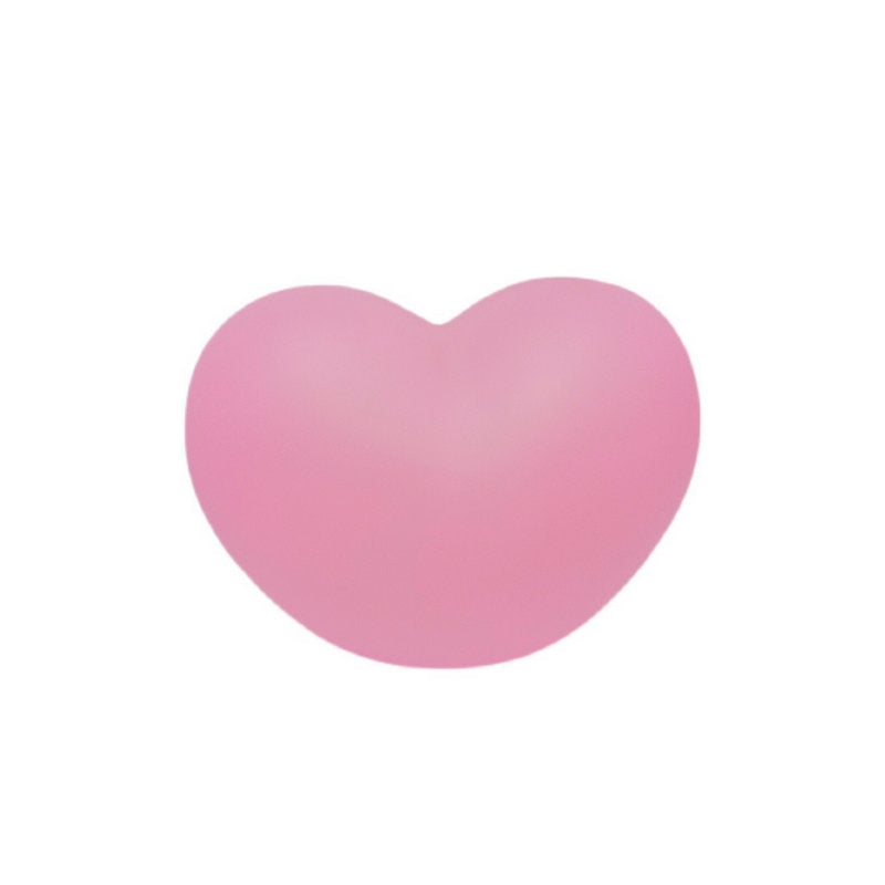 Contemporary Creative Rubber Coating Heart LED Night Light Table Lamp For Bedroom Lumendat