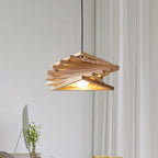 Modern Minimalist Creative Log Triangle 1-light Pendant Light
