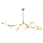 Modern Creative Magic Bean Branch Glass 12/18/24 Light Chandelier Lumendat