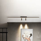 Modern Minimalist Long Strip LED Spotlight Flush Mount Ceiling Light Lumendat