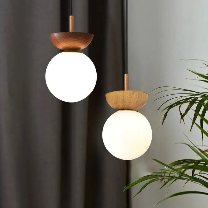 Modern Minimalist Glass Iron Orb 1-light Semi-flush Mount Light/pendant Light for Living Room Lumendat