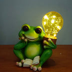 Lumendat Solar Creative Cartoon Frog Design LED Outdoor Decorative Light Lumendat