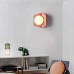 Contemporary Nordic Globe Glass Ball 1-Light Wall Sconce Lamp For Bedroom