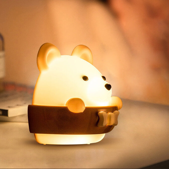 Lumendat Cartoon ABS Creative Bear LED Night Light Wall Sconce Lamp Lumendat