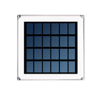 Modern Solar Flat Square Fence Post Waterproof Landscape Light Lumendat
