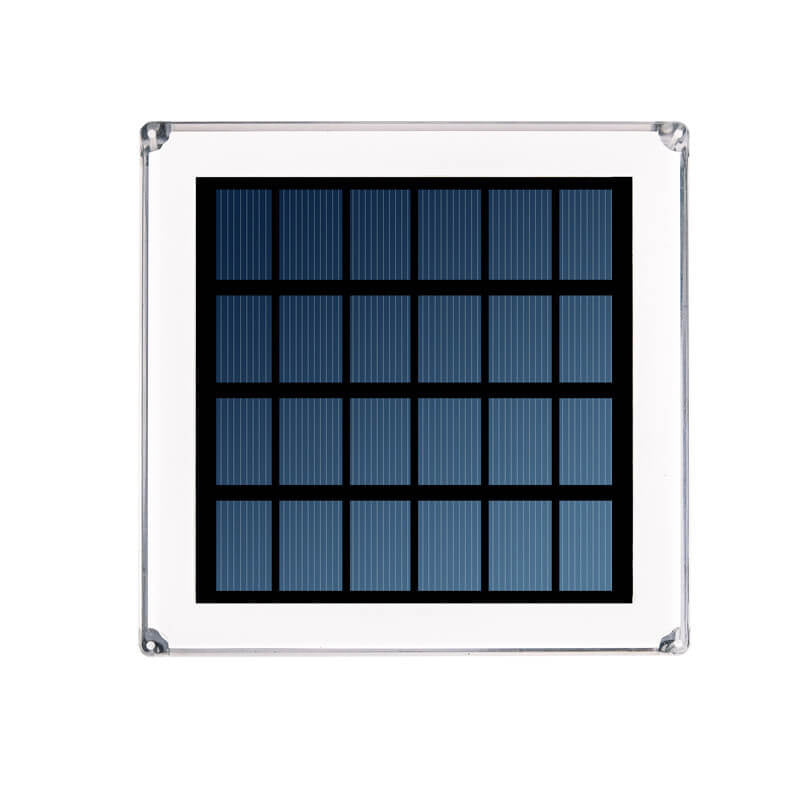 Modern Solar Flat Square Fence Post Waterproof Landscape Light Lumendat