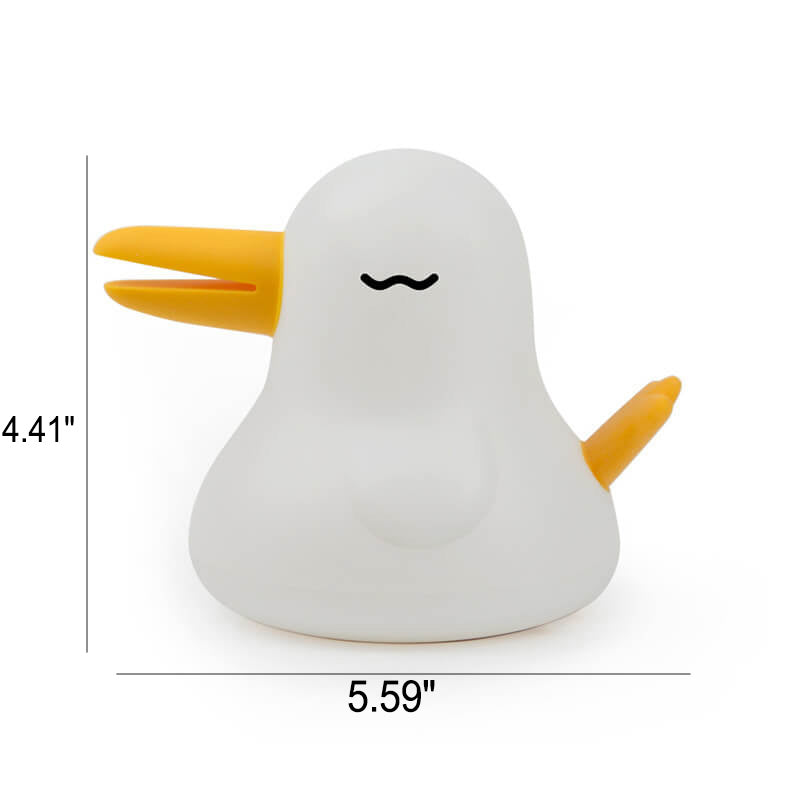 Lumendat Cartoon Kiwi Bird Silicone Rechargeable Timer Dimmable LED Decorative Table Lamp Lumendat