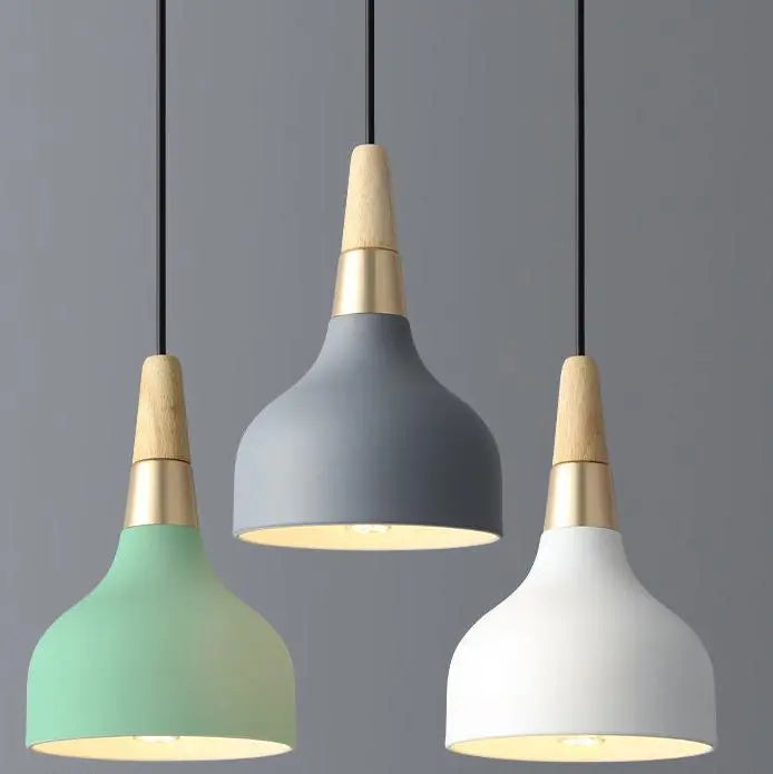 Creative Modern Macaron Disc Art 1-light Pendant Light Lumendat