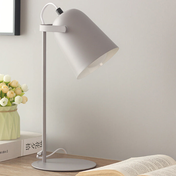 Nordic Macaroon Column Shade 1-Light Table Lamp Lumendat