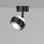 Modern Simplicity Cylinder Acrylic Aluminum Iron LED Spotlight Semi-Flush Mount Ceiling Light For Living Room