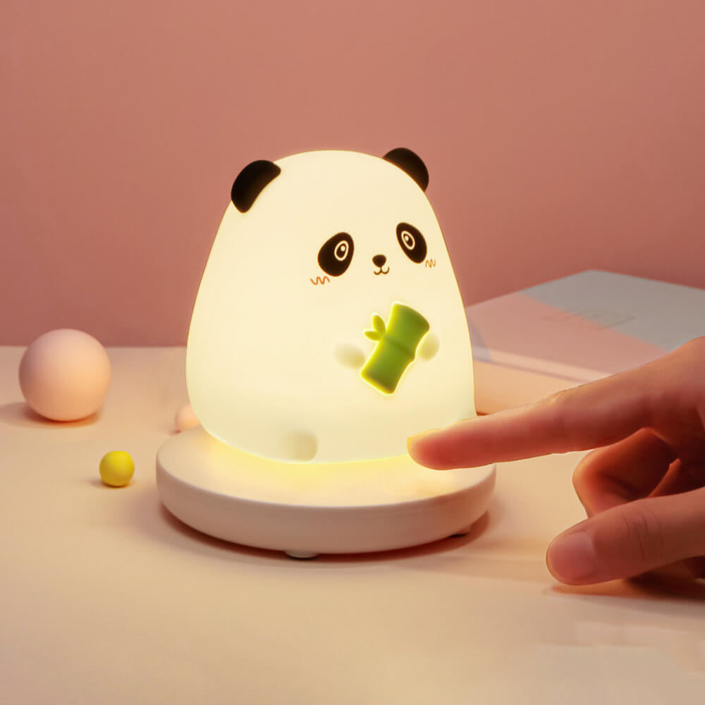 Creative Silicone Animal USB Rechargeable Night Light Decorative Table Lamp Lumendat