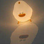 Cartoon LED Silicone Chick Night Light USB Table Lamp Lumendat