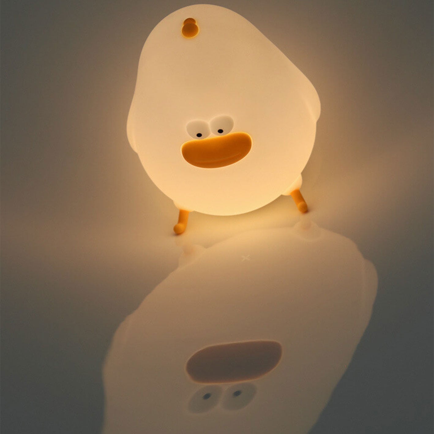 Cartoon LED Silicone Chick Night Light USB Table Lamp Lumendat