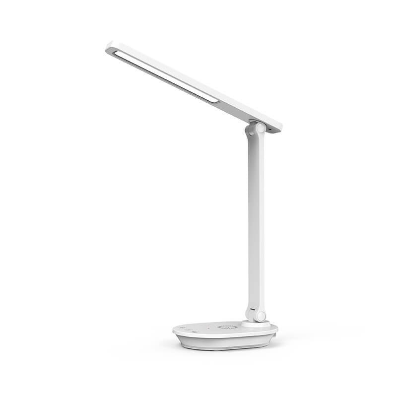 Modern Double Folding Eye Care Wireless Rechargeable LED Desk Lamp Lumendat