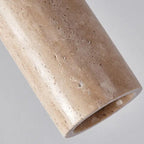 Japanese Wabi-sabi Solid Wood Stone 1/2/3-light Island Light Chandelier BulbSquare