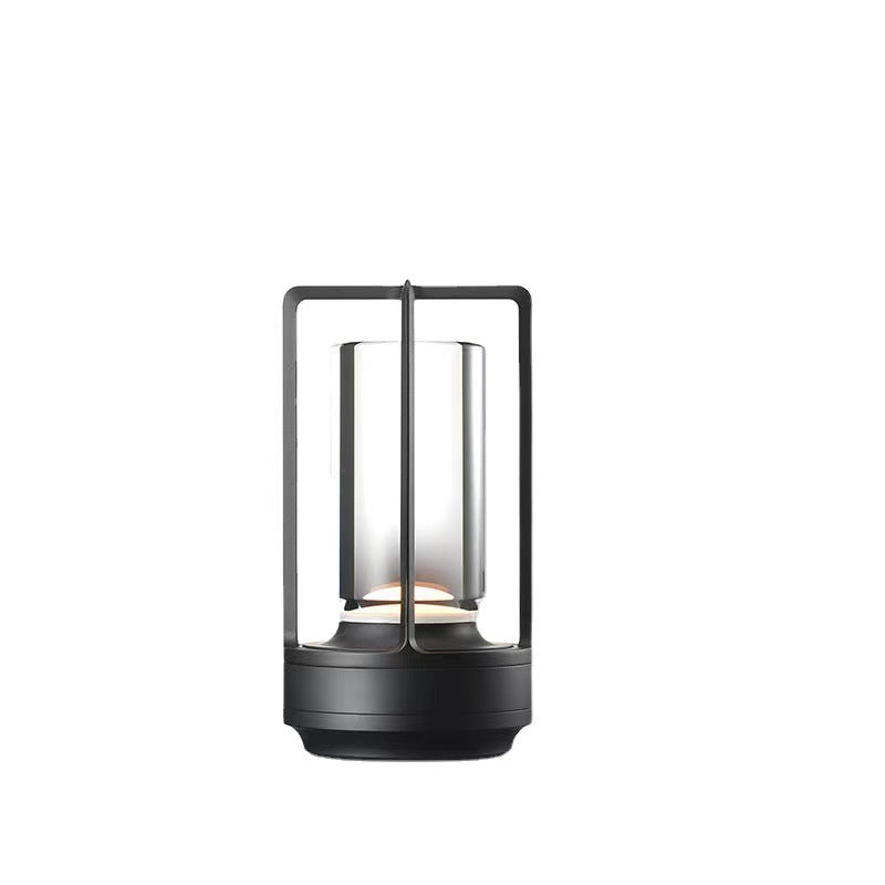 Nordic Vintage Aluminum Acrylic USB Rechargeable Night Light Table Lamp Lumendat