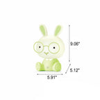 Creative Cartoon Rabbit with Glasses USB LED Night Light Table Lamp Lumendat