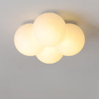 Lumendat Modern Minimalist Flower Bubble LED Kids Flush Mount Ceiling Light Lumendat
