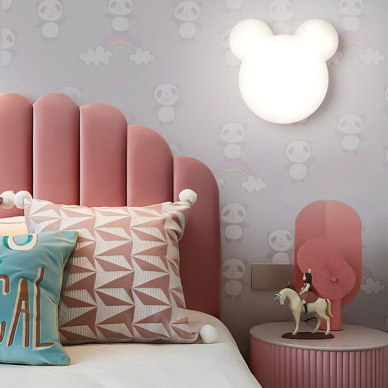 Lumendat Cartoon Minimalist Bear Shape LED Wall Sconce Lamp Lumendat