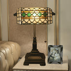 European Vintage Tiffany 1-Light Table Lamp Lumendat
