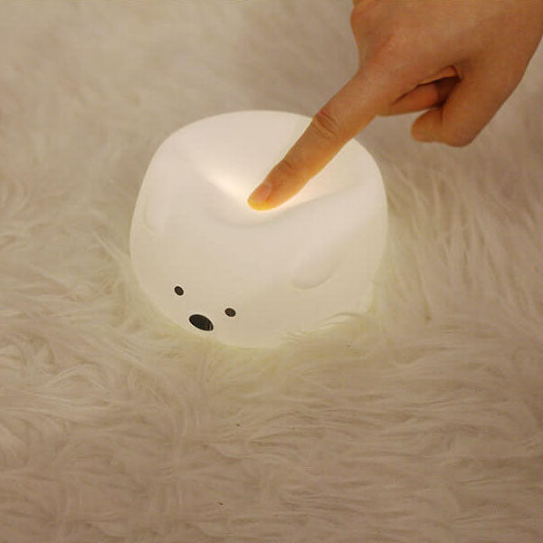 Lumendat Creative Cartoon Bear Silicone LED Kids Night Light Table Lamp Lumendat