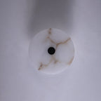 Modern Luxury Round Marble Iron LED Wall Sconce Lamp
