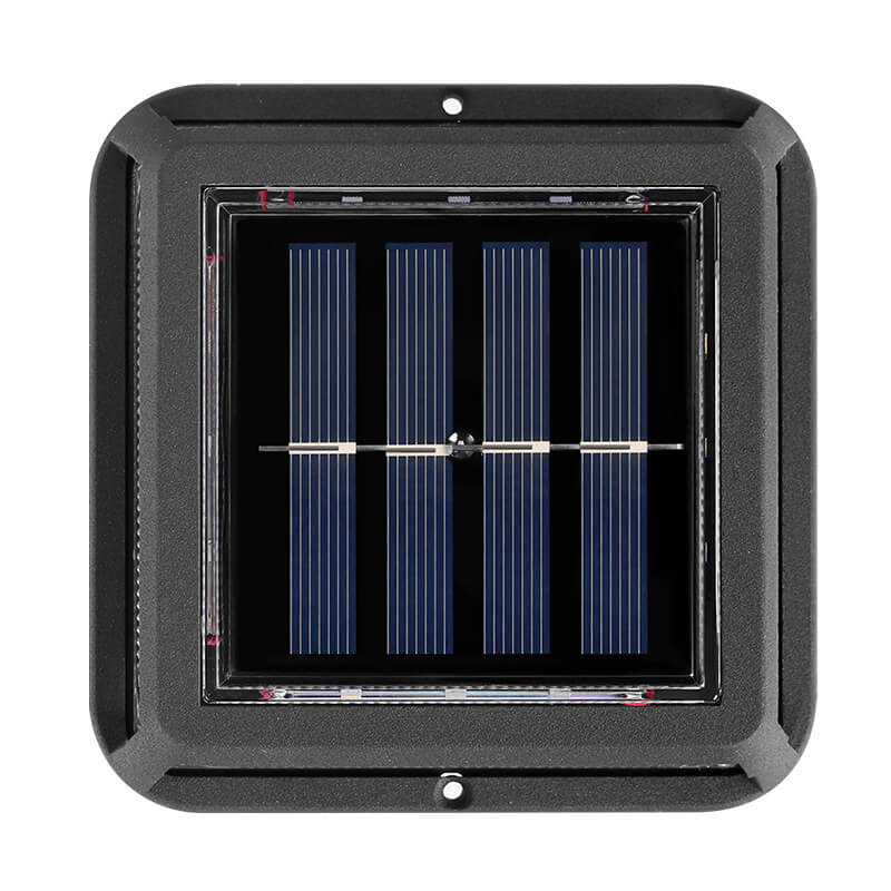 Modern Square Waterproof Solar LED Outdoor Garden Balcony Street Light Lumendat