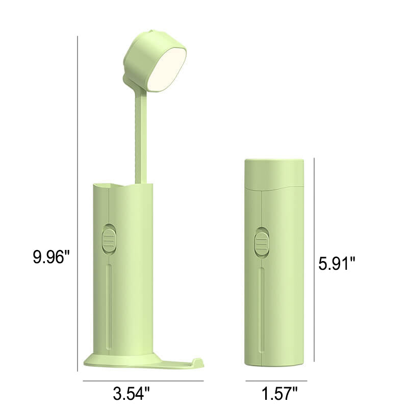 Creative Small Retractable Power Bank Flashlight LED Table Lamp Lumendat