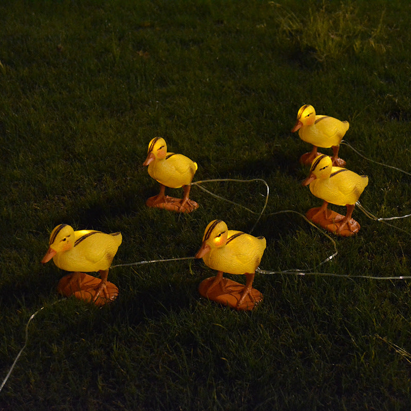 Solar Creative Duck LED Lawn Animal Decorative Landscape Light Lumendat