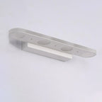Modern Simple White Long Oval Acrylic Vanity Light 4/6 Light Wall Sconce Lamp Lumendat