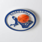 Lumendat Creative Simplicity NBA Basketball Acrylic LED Kids Flush Mount Ceiling Light Lumendat