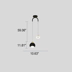 European Style Light Luxury Iron Brass LED Island Light Chandelier Lumendat