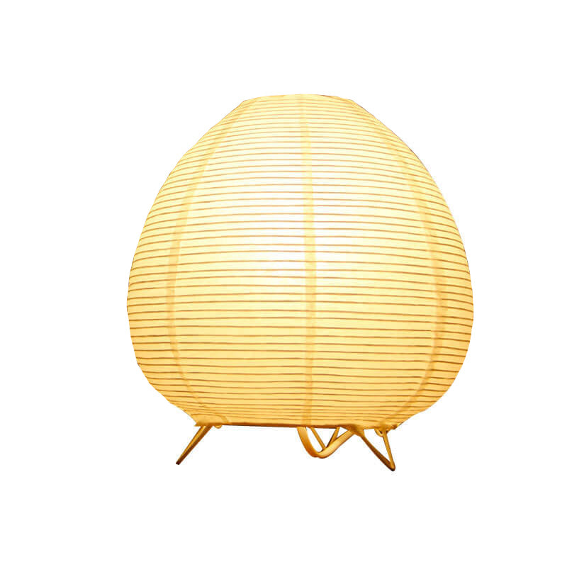 Nordic Minimalist Xuan Paper Lantern 1-Light Table Lamp Lumendat