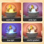 Lumendat Creative Carousel Octavo Bluetooth Kids Night Light Table Lamp Lumendat