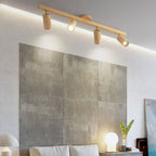 Simple Log Spotlight Track LED Semi-Flush Mount Ceiling Light Lumendat