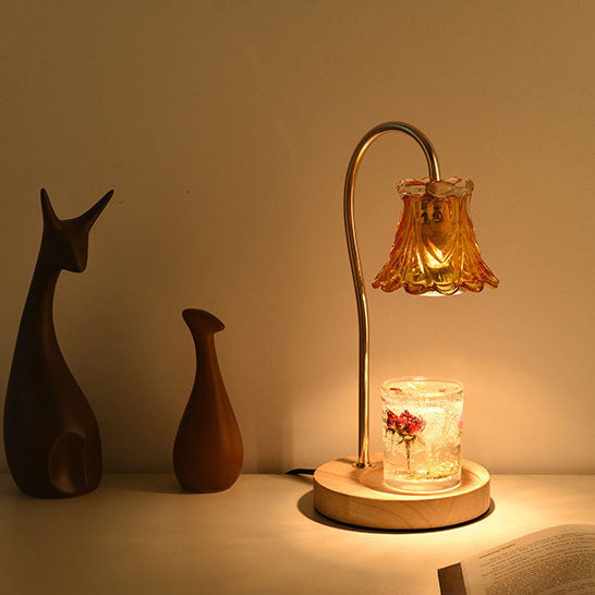 Nordic Classical Bellflower 1-Light Melting Wax Table Lamp Lumendat