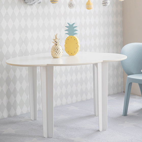 Lumendat Modern Minimalist Plastic Cloud Design Four Legs Kids Table For Living Room Lumendat