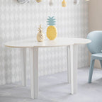 Lumendat Modern Minimalist Plastic Cloud Design Four Legs Kids Table For Living Room Lumendat