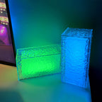 Creative Ice Cube Acrylic RGB LED Decorative Table Lamp Lumendat