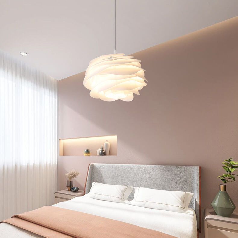 Nordic Creative Rose Pods PVC 1-Light Pendant Light