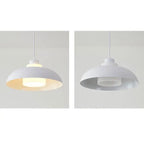 Modern Solid Color Macaron Acrylic Aluminum 1-light Pendant Light BulbSquare