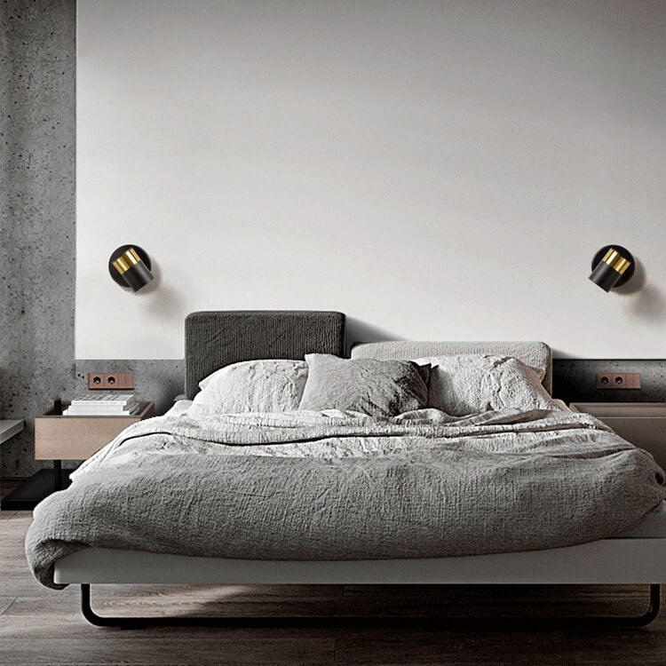 Modern Light Luxury Cylindrical 1-Light Wall Sconce Lamp Lumendat